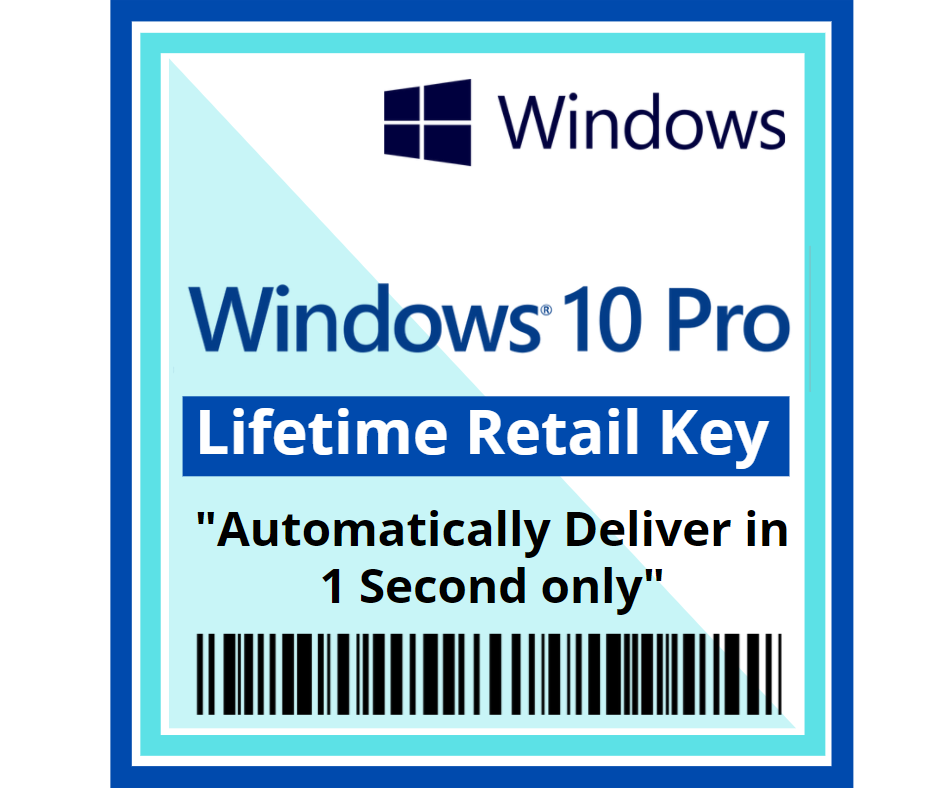 Microsoft Windows 10 Pro Product Key - Lifetime Validity